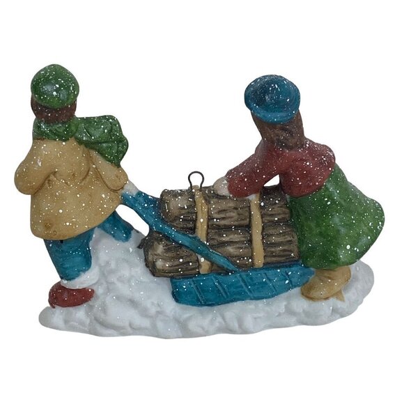 Kurt Adler Santa's World Figurine 2.5" Christmas Ornament Vintage Miniature - Picture 2 of 9